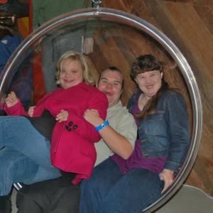 Lauren Potter, Blair Williamson and Jamie Brewer supporting a Best Buddies' event at Fred Segals in Santa Monica