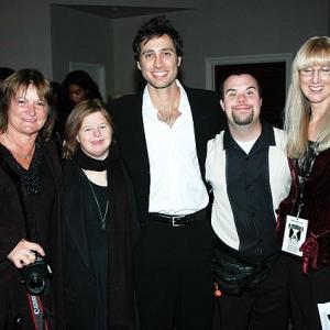 Media Access Awards Patty and Susie Schallert Brad Falchuk of NIPTUCK Blair and Gail Williamson Brad was honored for his script TOMMY BOLTON