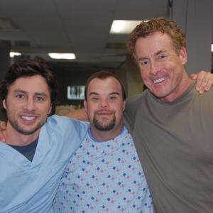 On the set of SCRUBS as Craig in 