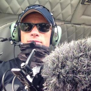 Steve Best, On location filming aerial unit 