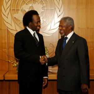 Wyclef Jean, Kofi Annan