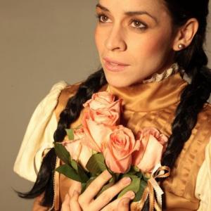 Jazmín Caratini as María in María by Jorge Isaacs. Theater