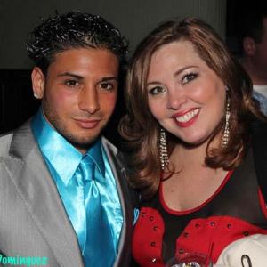 Emilio Masella Jersey Shore and Blaze Kelly Coyle ActressSingerProducer at Kings Cross after The Meat Puppet NYC premiere