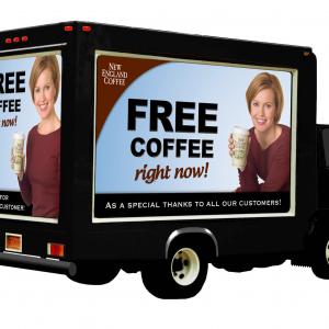 New England Coffee promo