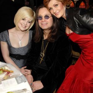 Ozzy Osbourne, Sharon Osbourne and Kelly Osbourne