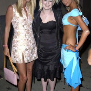 Nicky Hilton Paris Hilton and Kelly Osbourne