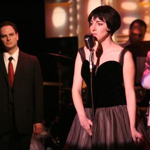 Vanessa as Keely Smith in the original musical Louis and Keely Live at the Sahara at the Geffen Playhouse in Los Angeles