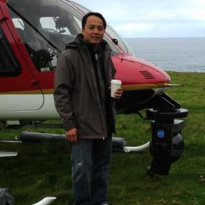 Minh Collins on Chevy Malibu Location shoot in Big Sur San Francisco