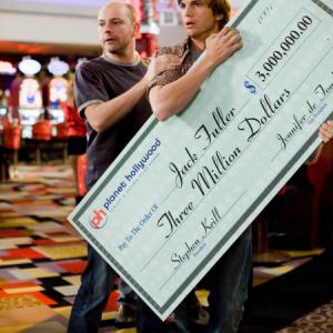 Still of Ashton Kutcher and Rob Corddry in Pamete galvas Las Vegase 2008