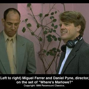 Miguel Ferrer and Daniel Pyne in Wheres Marlowe? 1998