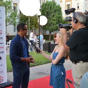 Randy J Goodwin Variety Charity red carpet interview