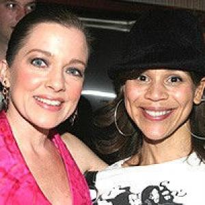 Isabel Keating and Rosie Perez  Opening Night The Boy from Oz at The Copacabana NYC Oct 16 2003