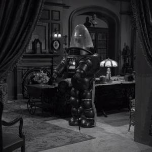 Still of Robby the Robot in The Twilight Zone 1959