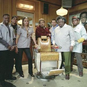 (Left to right) SEAN PATRICK THOMAS, MICHAEL EALY, EVE, ICE CUBE, TROY GARITY, CEDRIC THE ENTERTAINER, and LEONARD HOWZE