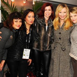 At Sundance for That's What She Said Premiere. with Castmates Anne Heche, Alia Shawkat, Kellie Overbey and director Carrie Preston