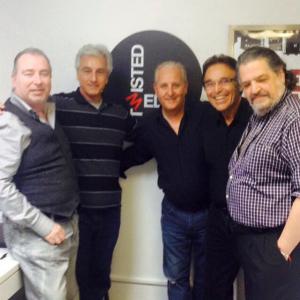 With old friends and new  Megaball Marc Baron and Joe Cirillo and Twisted Media NYCs James Dalton and John Harrison