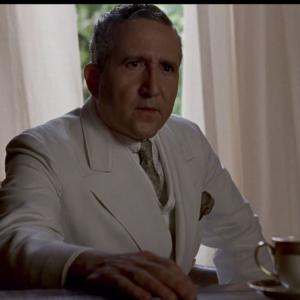 Jorge Pupo as The Bank Manager on Boardwalk Empire on HBO. Season 5, Episode 4, Cuanto. Directed by Jake Paltrow.