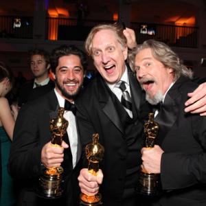 Jeff Bridges, T Bone Burnett and Ryan Bingham at event of The 82nd Annual Academy Awards (2010)