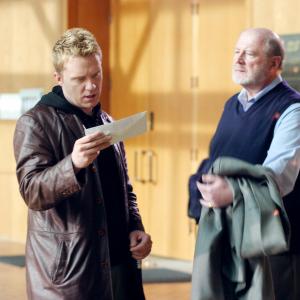 Still of Anthony Michael Hall and David Ogden Stiers in The Dead Zone 2002