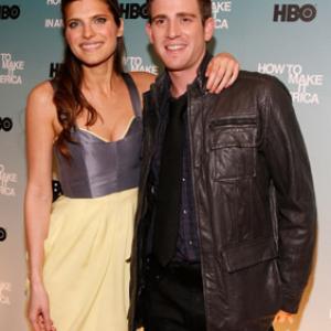Bryan Greenberg and Lake Bell at event of How to Make It in America (2010)