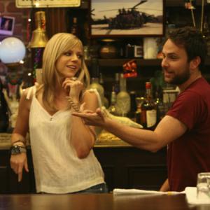 Still of Charlie Day and Kaitlin Olson in It's Always Sunny in Philadelphia: Frank's Pretty Woman (2011)