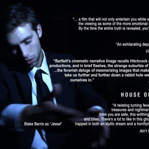 Jesse (Blake Berris) has succumbed to the will of the house.