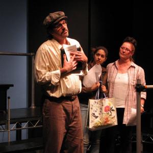 The Missing Staircase by Morna Murphy Marttell directed by Lane Allison for SWAN Day Action Fest  City Garage Theatre Santa Monica 32815