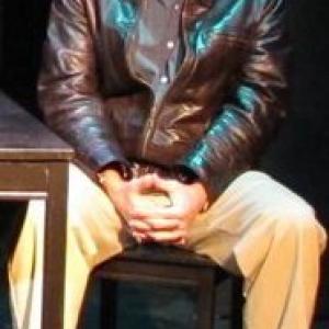 On stage at Eclectic Company Theatre in A Good Cop 2010