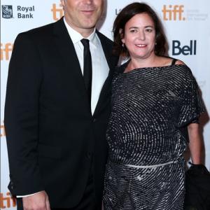 Producers Todd J. Labarowski and Lisa Muskat attend the 'Manglehorn' Premiere during the 2014 Toronto International Film Festival at Winter Garden Theatre on September 6, 2014 in Toronto, Canada.