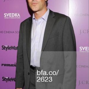 Producer Todd Labarowski arrives at THE CINEMA SOCIETY with PEOPLE StyleWatch  JCREW premiere of THE ROMANTICS at AMC Loews 19th Street East New York City on September 7 2010