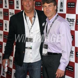 Producers Ron Stein and Todd Labarowski arrive at The Kids Are All Right premiere during the 2010 Los Angeles Film Festival held at Regal Cinemas at LA Live Downtown on June 17 2010 in Los Angeles California