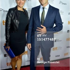 Victoria Bousis and Producer Todd Labarowski attend What Maisie Knew premiere during the 2012 Toronto International Film Festival at Roy Thompson Hall on September 7 2012 in Toronto Canada
