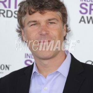 Producer Todd Labarowski arrives at the 2012 Film Independent Spirit Awards at Santa Monica Pier on February 25 2012 in Santa Monica California