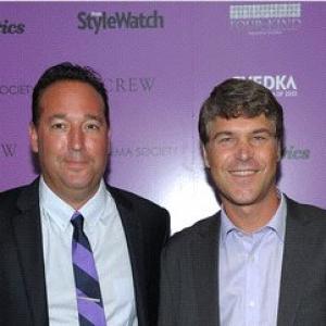 Producers Ron Stein and Todd Labarowski attend the Cinema Society with People StyleWatch & J. Crew screening of 