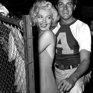 Marilyn Monroe and Dale Robertson