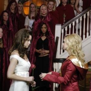 Still of Mika Boorem and Summer Glau in The Initiation of Sarah (2006)
