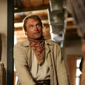 Working with Terrence Hill on DOC WEST. Havin a sore butt after a bar fight