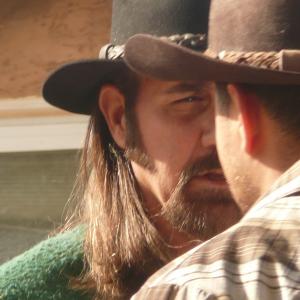 As Ricardo in the feature film OLD TOWN on location in Corrales NM