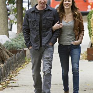 Still of Michael Mosley and Jessica McNamee in Sirens 2014