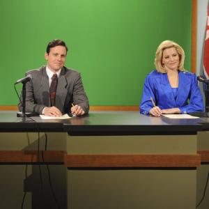 Still of Elizabeth Banks and Michael Mosley in 30 Rock 2006
