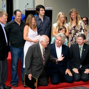 Jon Peters Receives a Star on Walk of Fame with Family  Johnny Grant Jon Peters Leron Gubler in the Front Jon Peters Christopher Peters Daniella Peters Caleigh Peters Kendyl Peters Mindy Peters and Brandon Routh