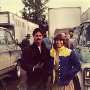 Tom with Debbie Evans on Heavens Gate 1979