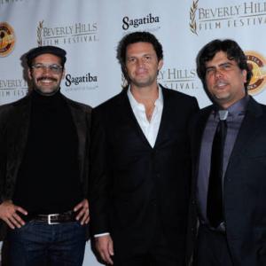 Actor Billy Zane, Director Jorge W. Atalla and Producer Frederico Lapenda at the 2010 Beverly Hills Film Festival