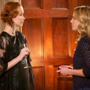 Still of Elyse Levesque and Leah Pipes in The Originals 2013
