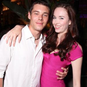 Elyse Levesque and Brian J. Smith at event of SGU Stargate Universe (2009)