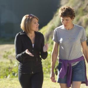 Still of Tamsin Greig and Kathleen Rose Perkins in Episodes 2011