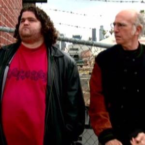 Still of Larry David and Jorge Garcia in Curb Your Enthusiasm (1999)