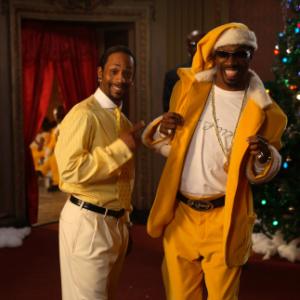 Still of Morris Chestnut and Katt Williams in The Perfect Holiday (2007)