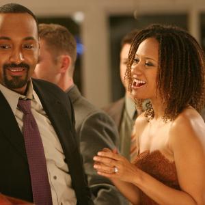 Still of Jesse L. Martin and Tracie Thoms in Peter and Vandy (2009)