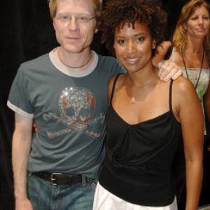 Anthony Rapp and Tracie Thoms at event of Rent 2005